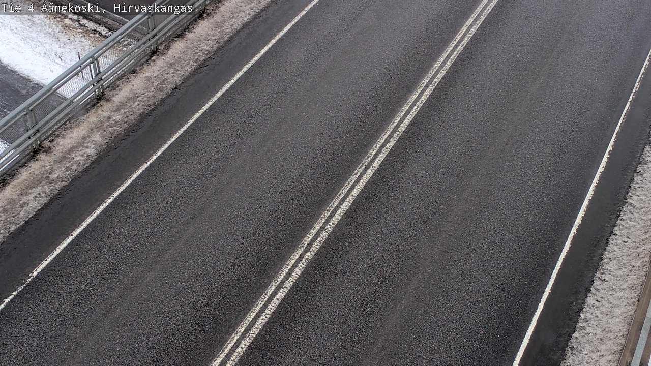 Weather Camera Image Road 4 Äänekoski, Hirvaskangas, Äänekoski, Keski-Suomi