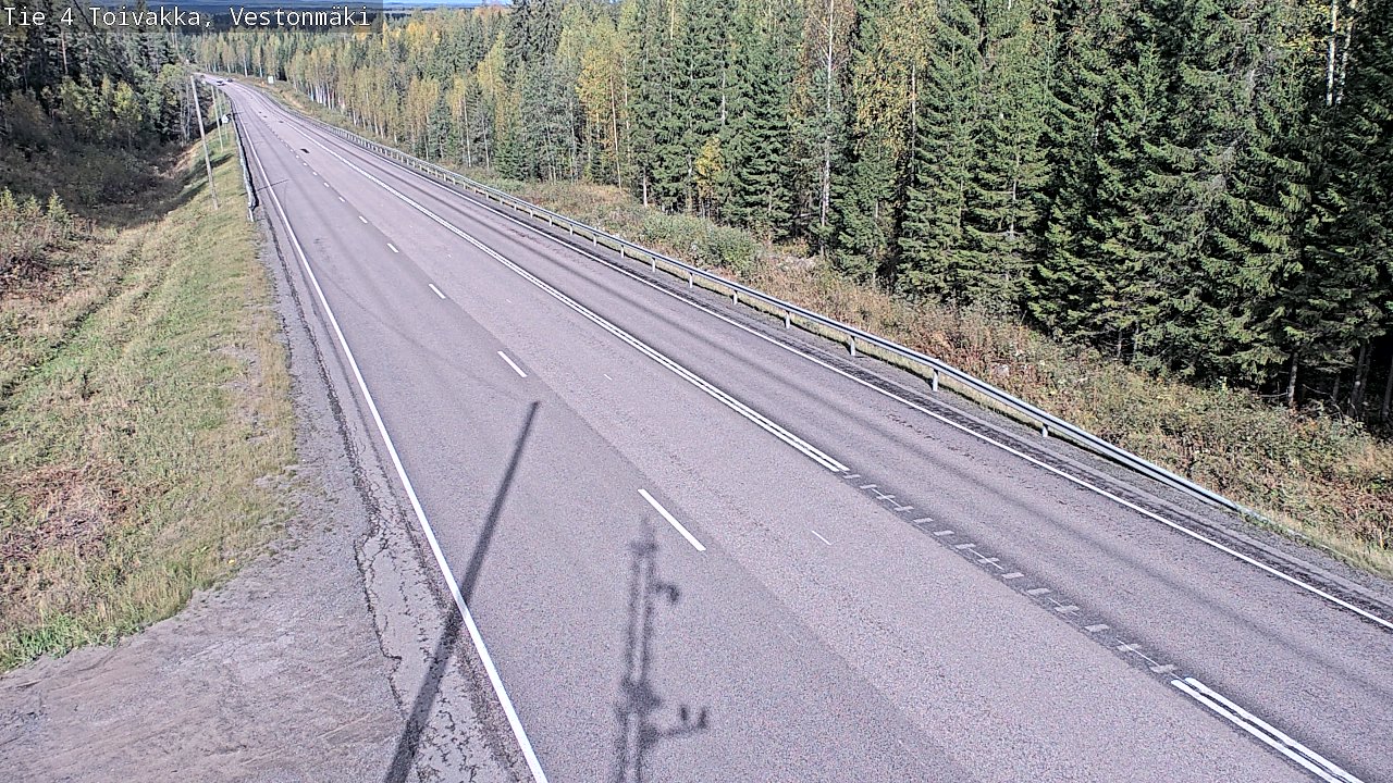 Weather Camera Image Road 4 Toivakka, Vestonmäki, Toivakka, Keski-Suomi