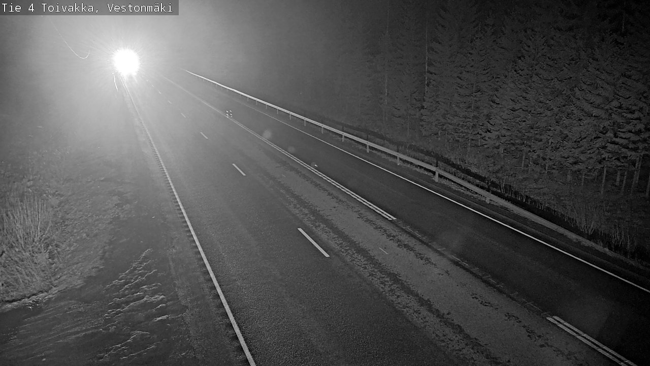 Weather Camera Image Road 4 Toivakka, Vestonmäki, Toivakka, Keski-Suomi