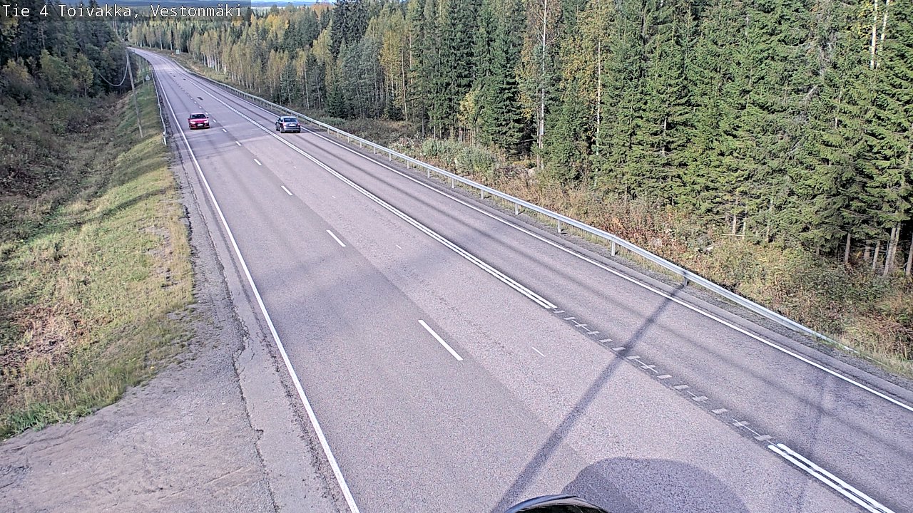 Weather Camera Image Road 4 Toivakka, Vestonmäki, Toivakka, Keski-Suomi
