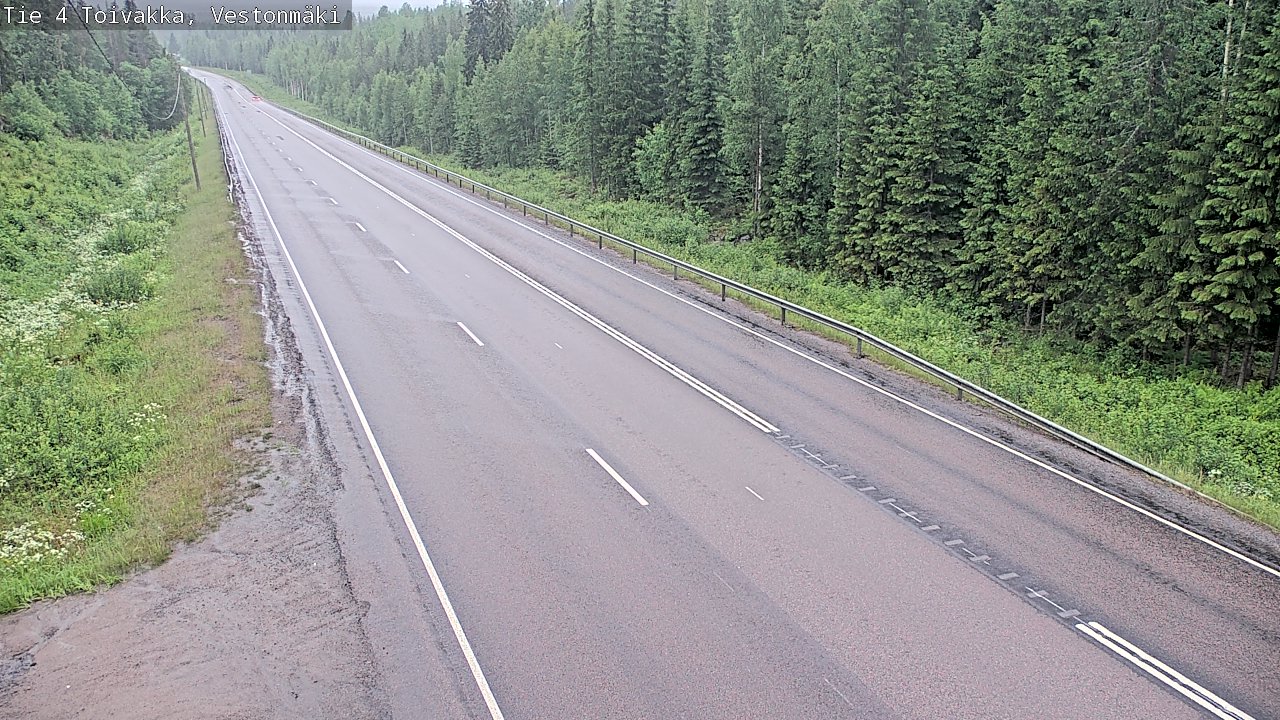 Kelikamerat Kuva Tie 4 Toivakka, Vestonmäki, Toivakka, Keski-Suomi