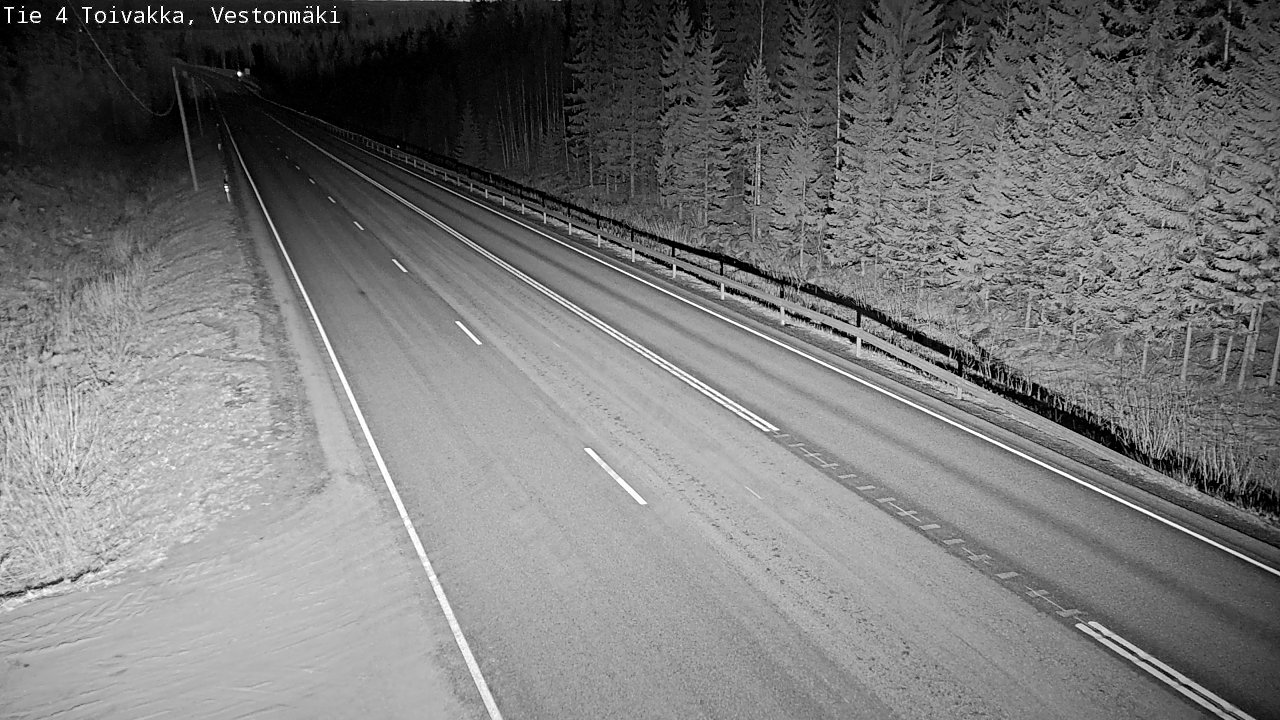 Weather Camera Image Road 4 Toivakka, Vestonmäki, Toivakka, Keski-Suomi