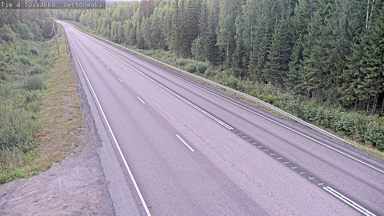 Kelikamerat Kuva Tie 4 Toivakka, Vestonmäki, Toivakka, Keski-Suomi