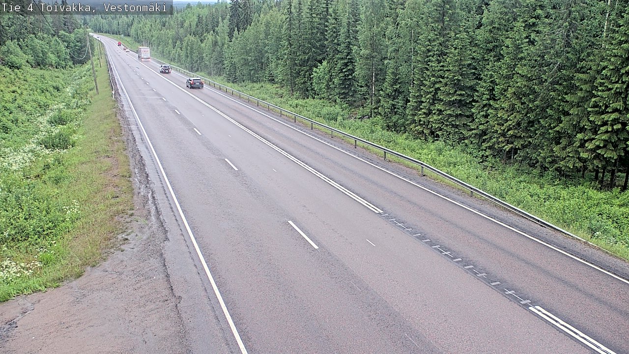 Kelikamerat Kuva Tie 4 Toivakka, Vestonmäki, Toivakka, Keski-Suomi