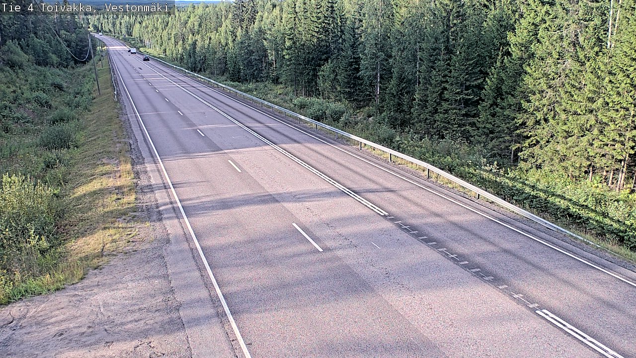 Kelikamerat Kuva Tie 4 Toivakka, Vestonmäki, Toivakka, Keski-Suomi