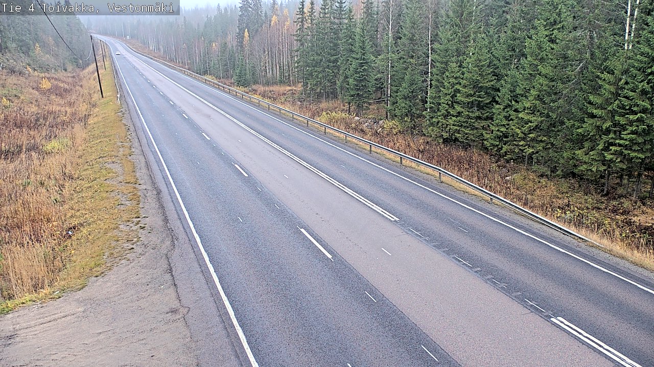 Kelikamerat Kuva Tie 4 Toivakka, Vestonmäki, Toivakka, Keski-Suomi