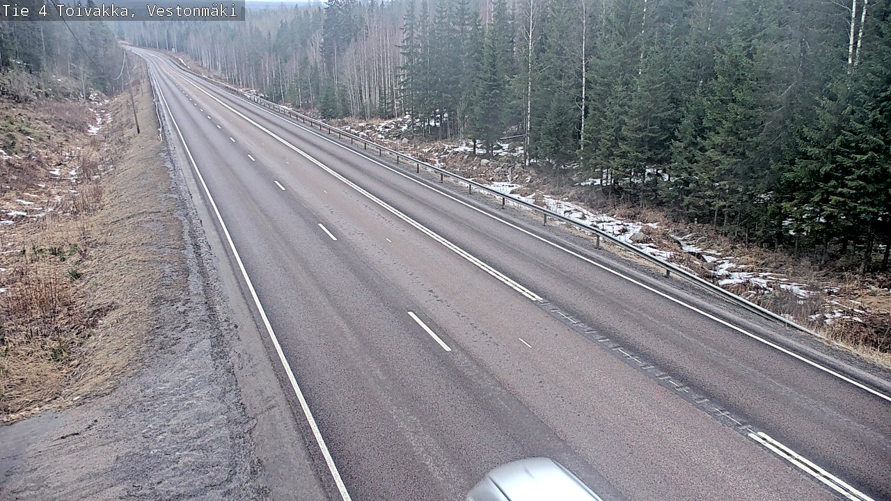 Weather Camera Image Road 4 Toivakka, Vestonmäki, Toivakka, Keski-Suomi
