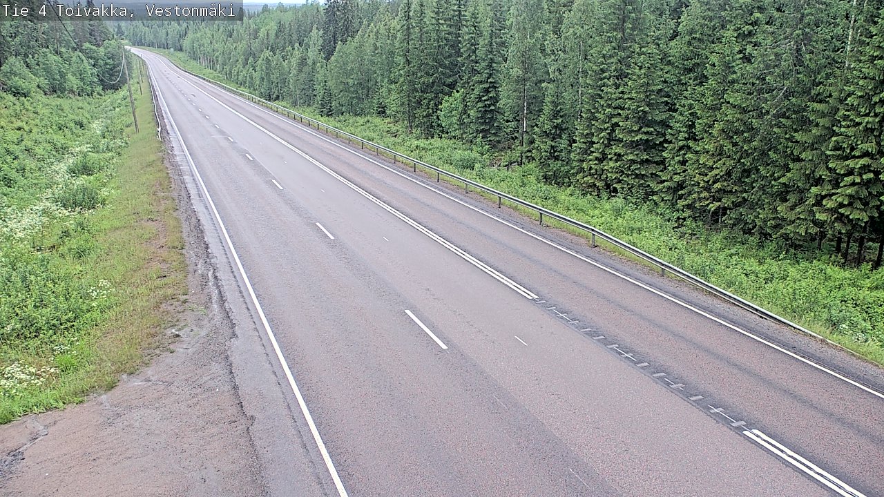 Kelikamerat Kuva Tie 4 Toivakka, Vestonmäki, Toivakka, Keski-Suomi