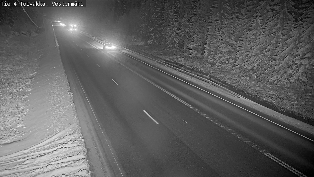 Weather Camera Image Road 4 Toivakka, Vestonmäki, Toivakka, Keski-Suomi