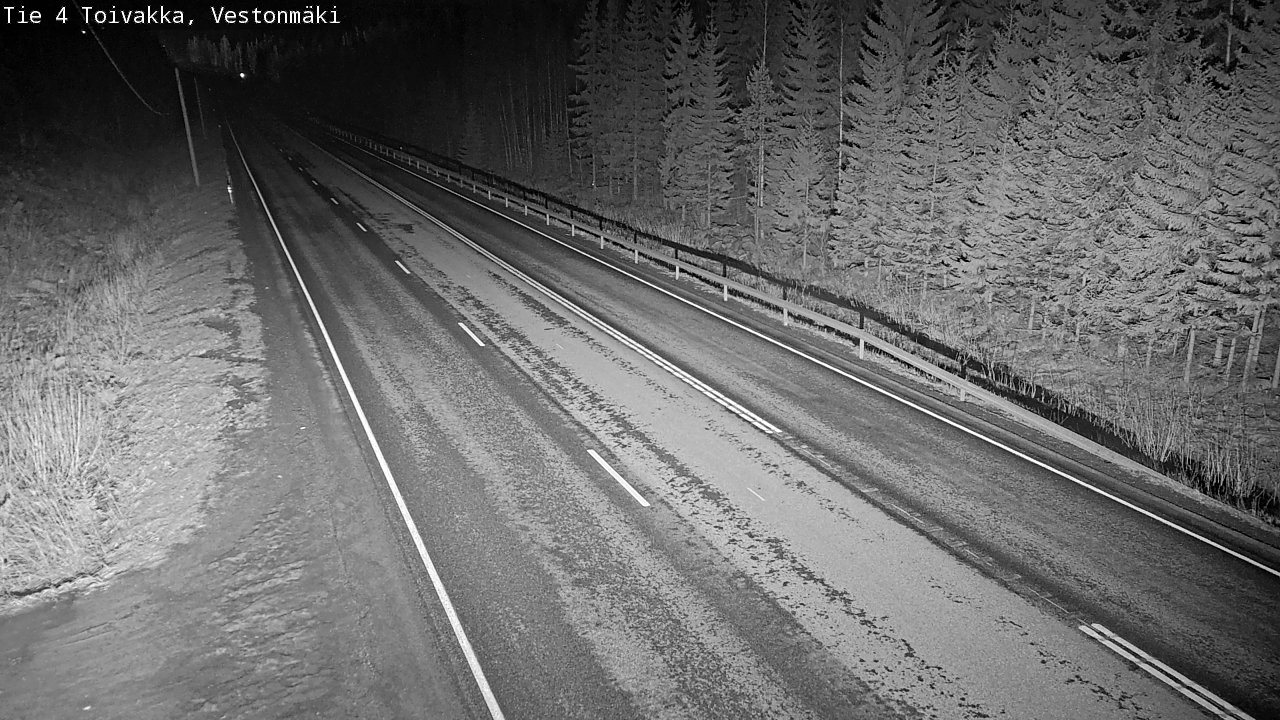 Weather Camera Image Road 4 Toivakka, Vestonmäki, Toivakka, Keski-Suomi