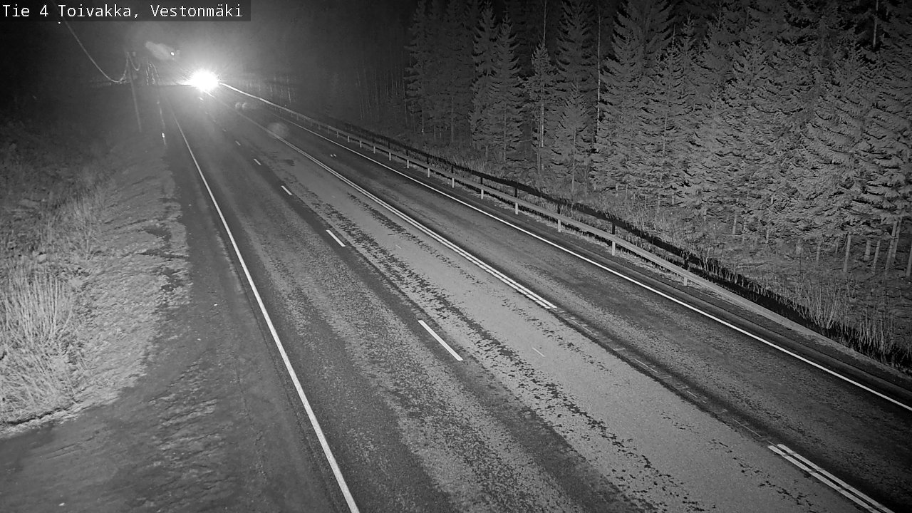 Weather Camera Image Road 4 Toivakka, Vestonmäki, Toivakka, Keski-Suomi