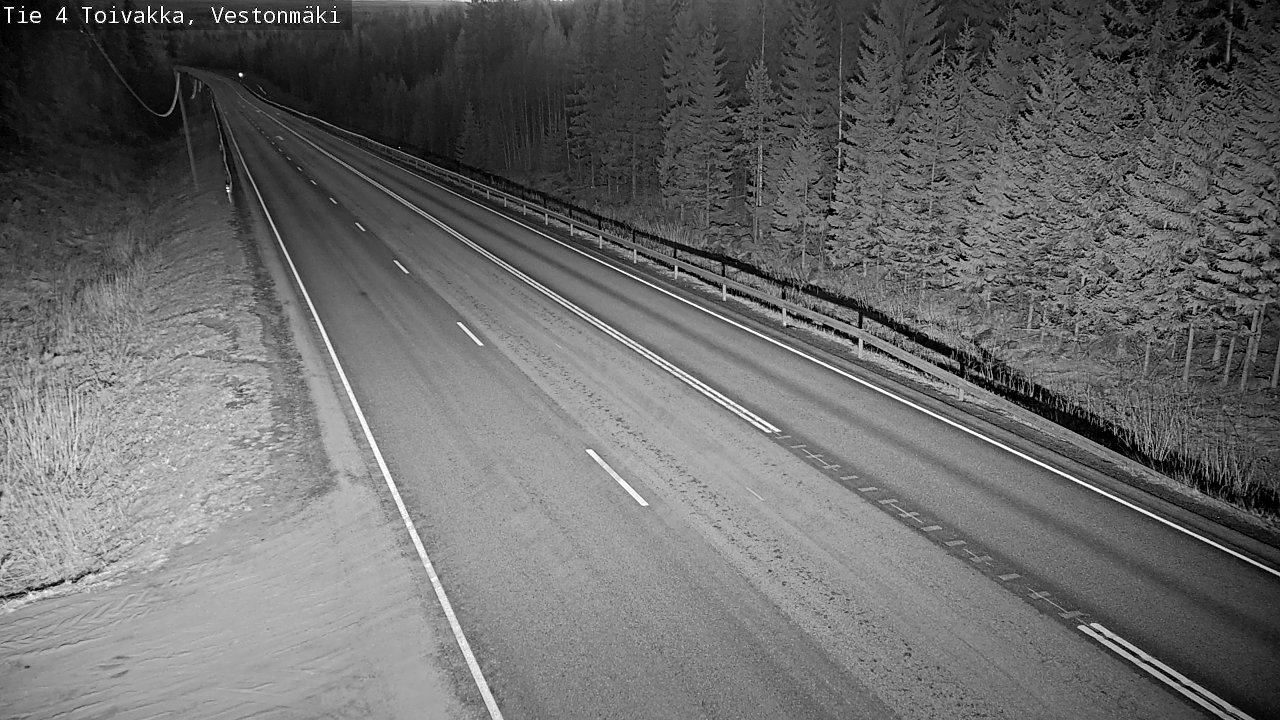 Weather Camera Image Road 4 Toivakka, Vestonmäki, Toivakka, Keski-Suomi