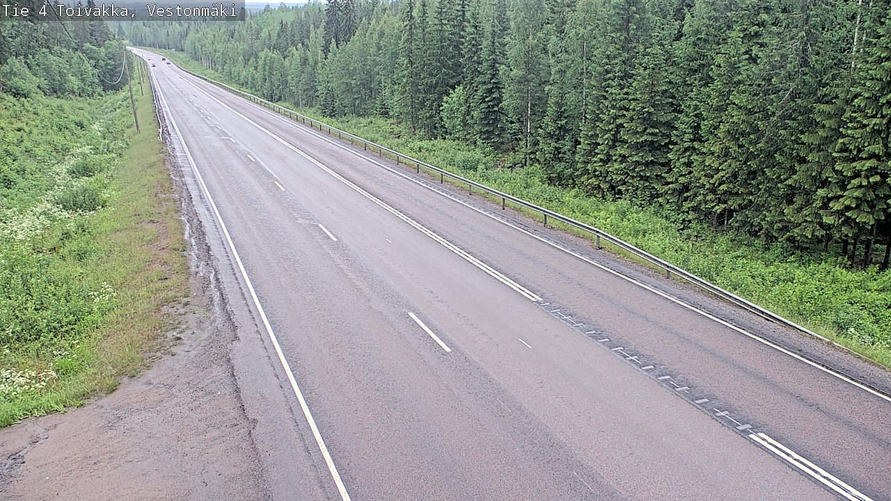Kelikamerat Kuva Tie 4 Toivakka, Vestonmäki, Toivakka, Keski-Suomi