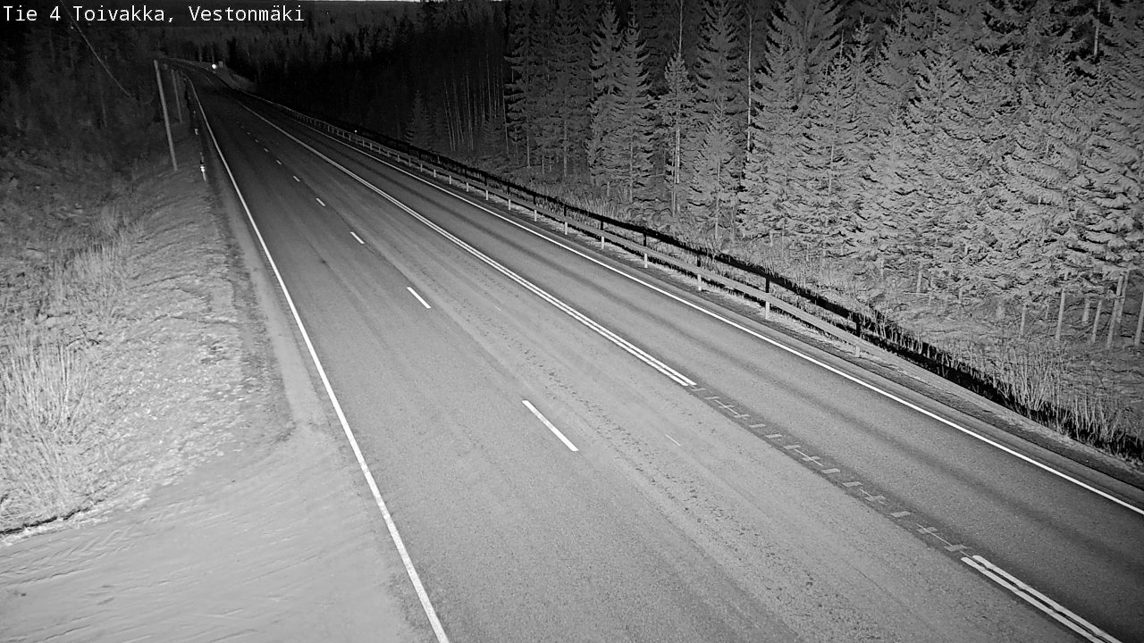 Weather Camera Image Road 4 Toivakka, Vestonmäki, Toivakka, Keski-Suomi