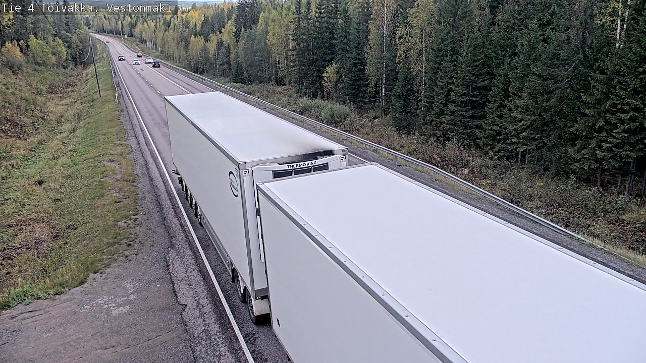 Weather Camera Image Road 4 Toivakka, Vestonmäki, Toivakka, Keski-Suomi