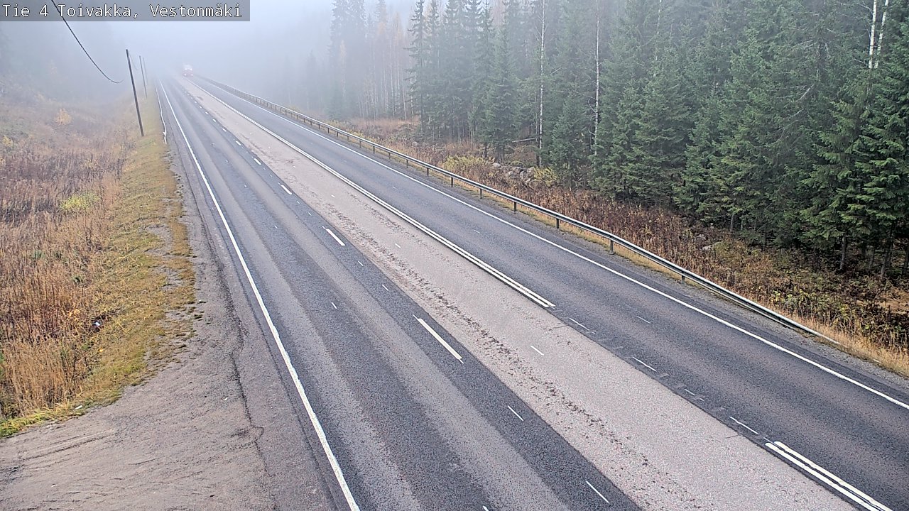 Kelikamerat Kuva Tie 4 Toivakka, Vestonmäki, Toivakka, Keski-Suomi