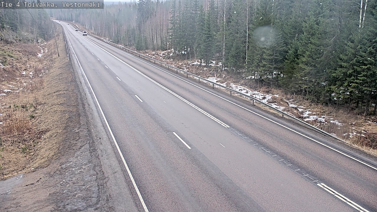 Weather Camera Image Road 4 Toivakka, Vestonmäki, Toivakka, Keski-Suomi