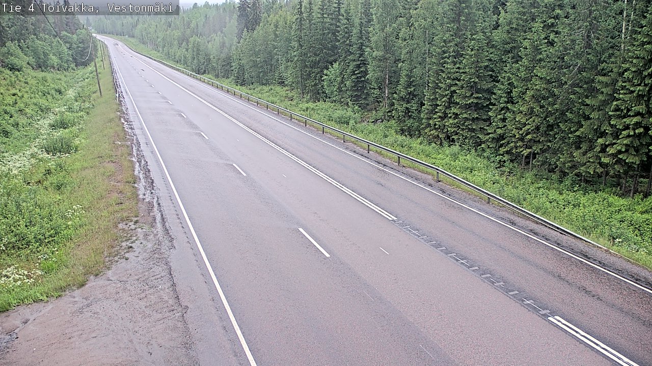 Kelikamerat Kuva Tie 4 Toivakka, Vestonmäki, Toivakka, Keski-Suomi