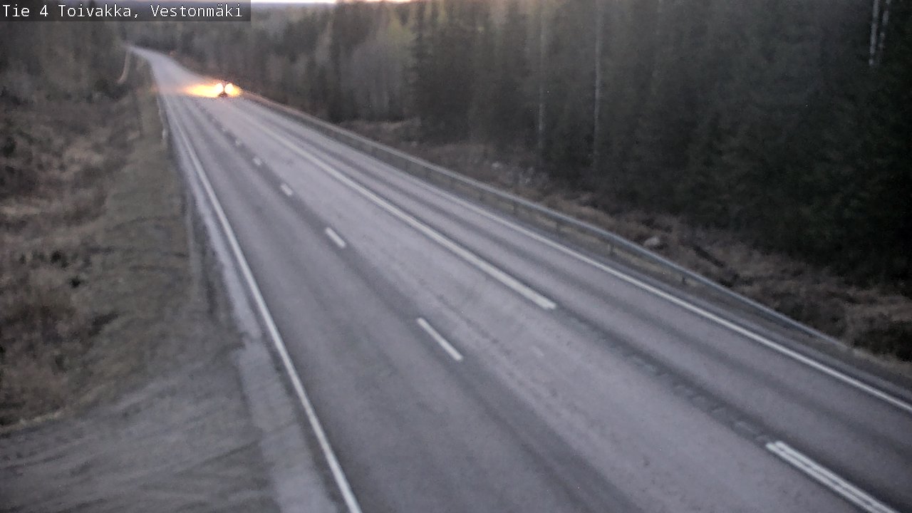 Weather Camera Image Road 4 Toivakka, Vestonmäki, Toivakka, Keski-Suomi