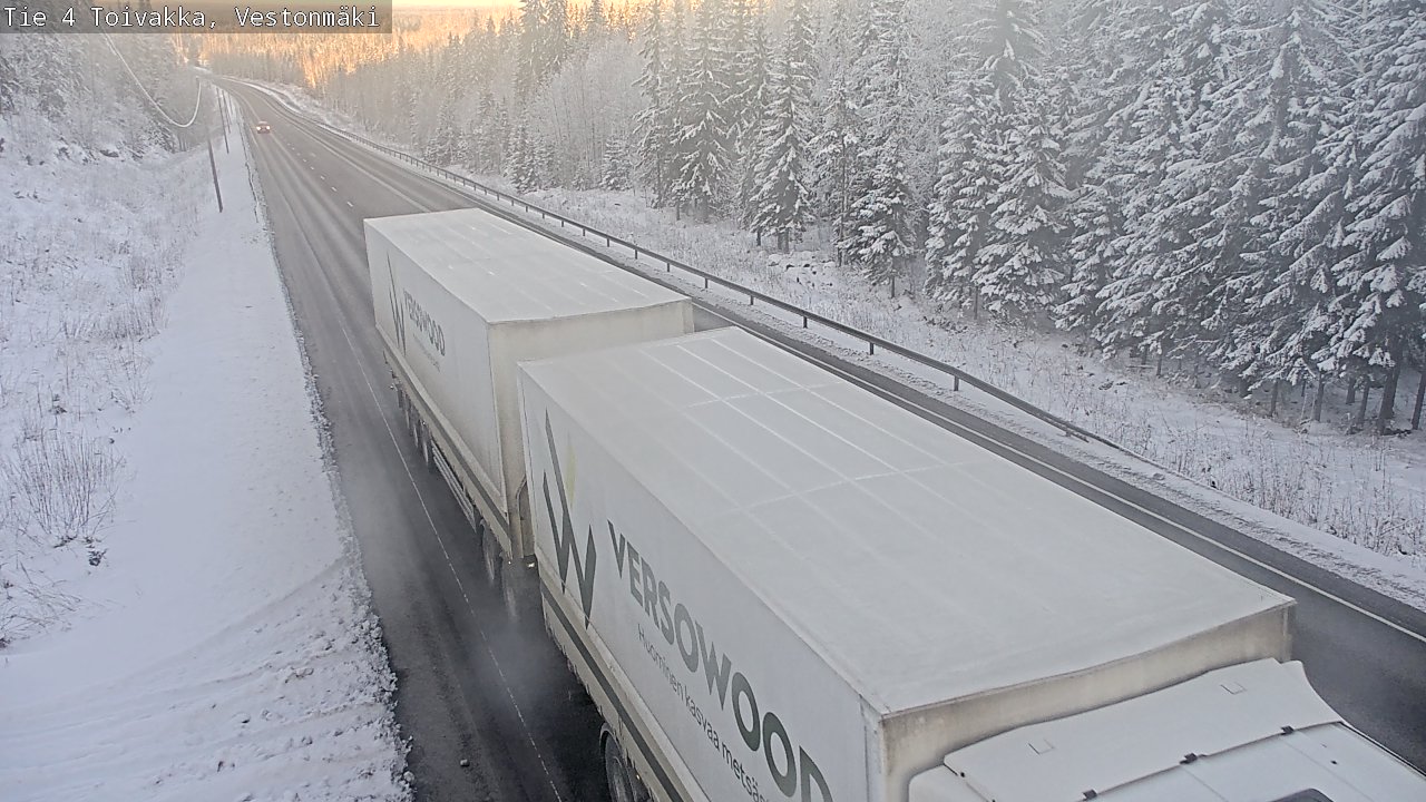 Kelikamerat Kuva Tie 4 Toivakka, Vestonmäki, Toivakka, Keski-Suomi