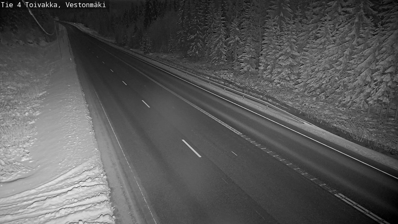 Weather Camera Image Road 4 Toivakka, Vestonmäki, Toivakka, Keski-Suomi