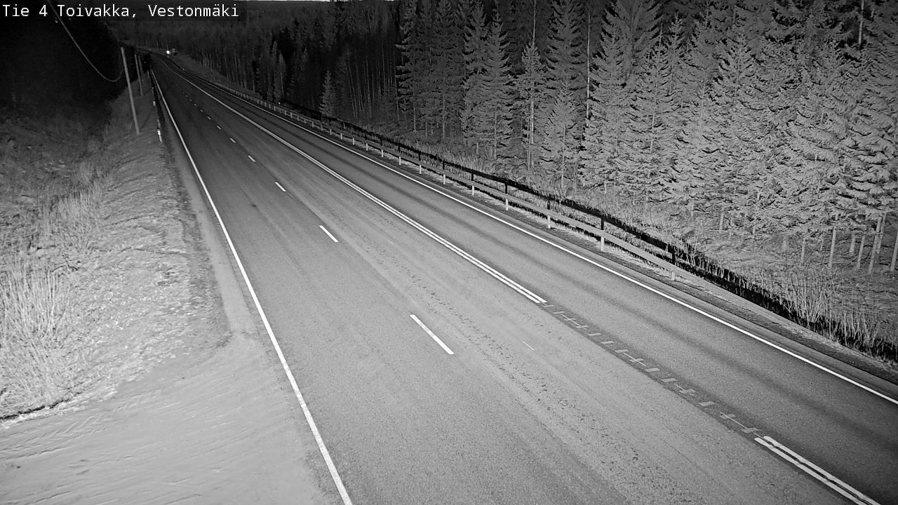 Weather Camera Image Road 4 Toivakka, Vestonmäki, Toivakka, Keski-Suomi