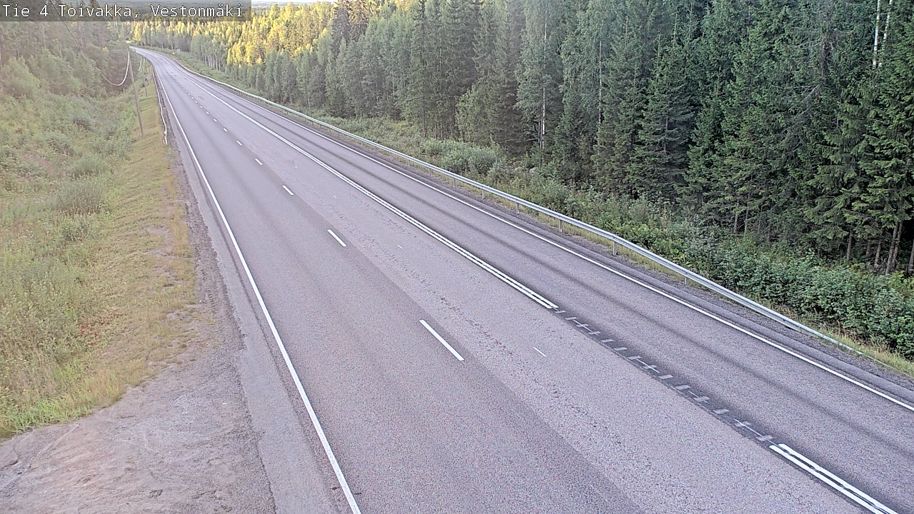 Kelikamerat Kuva Tie 4 Toivakka, Vestonmäki, Toivakka, Keski-Suomi
