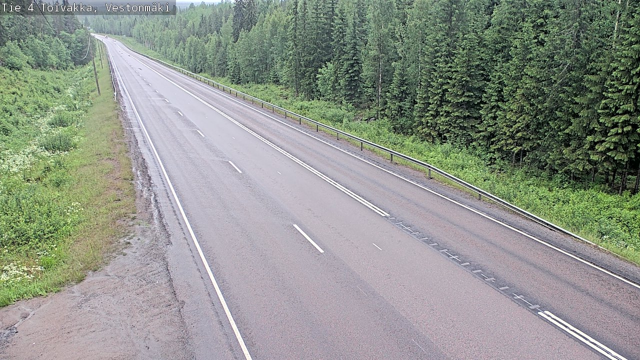 Kelikamerat Kuva Tie 4 Toivakka, Vestonmäki, Toivakka, Keski-Suomi