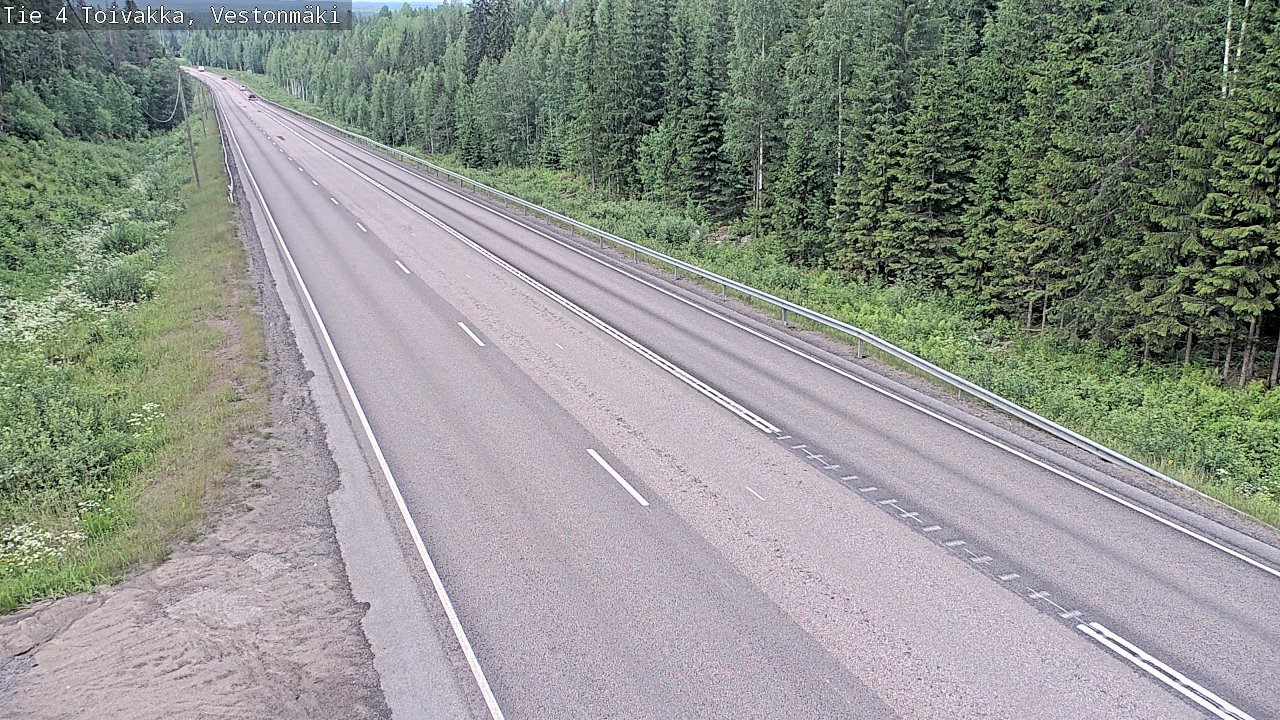 Kelikamerat Kuva Tie 4 Toivakka, Vestonmäki, Toivakka, Keski-Suomi