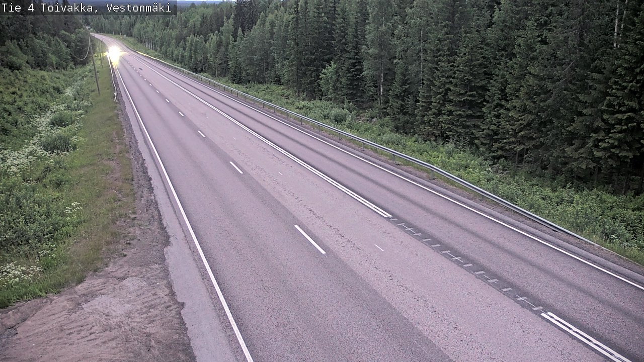 Kelikamerat Kuva Tie 4 Toivakka, Vestonmäki, Toivakka, Keski-Suomi