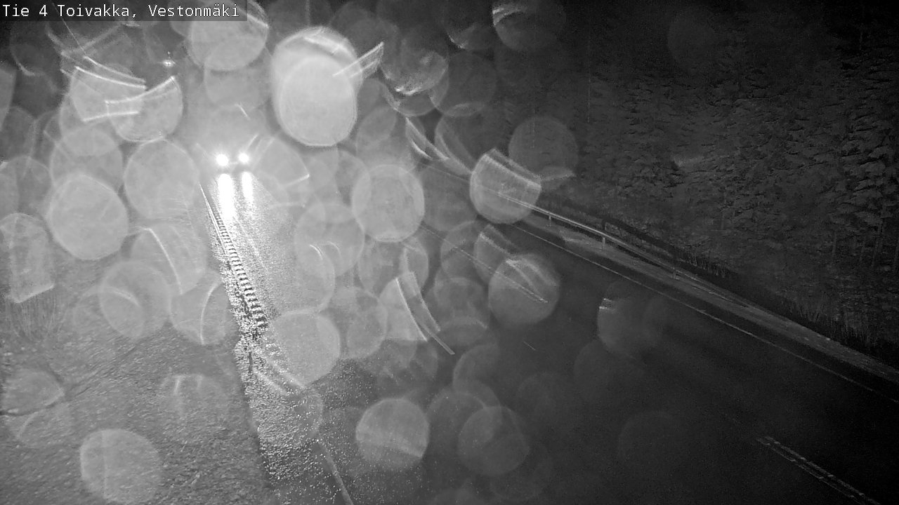 Weather Camera Image Väg 4 Toivakka, Vestonmäki, Toivakka, Keski-Suomi