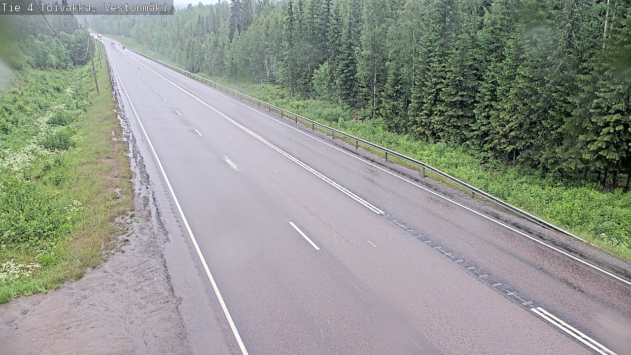 Kelikamerat Kuva Tie 4 Toivakka, Vestonmäki, Toivakka, Keski-Suomi