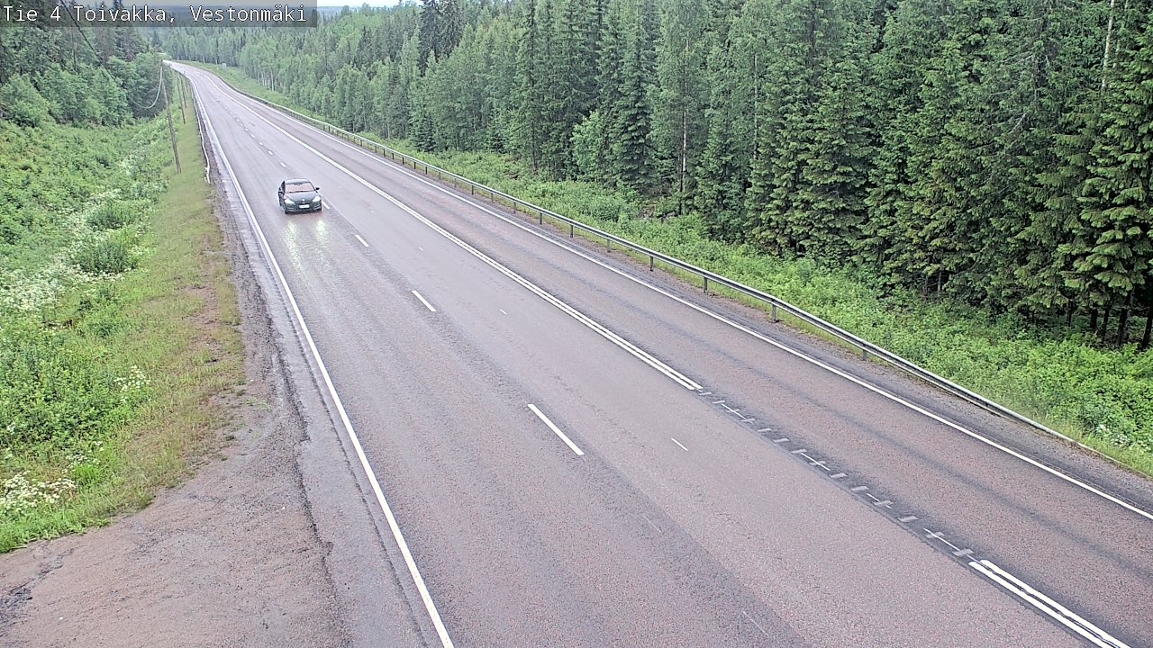 Kelikamerat Kuva Tie 4 Toivakka, Vestonmäki, Toivakka, Keski-Suomi