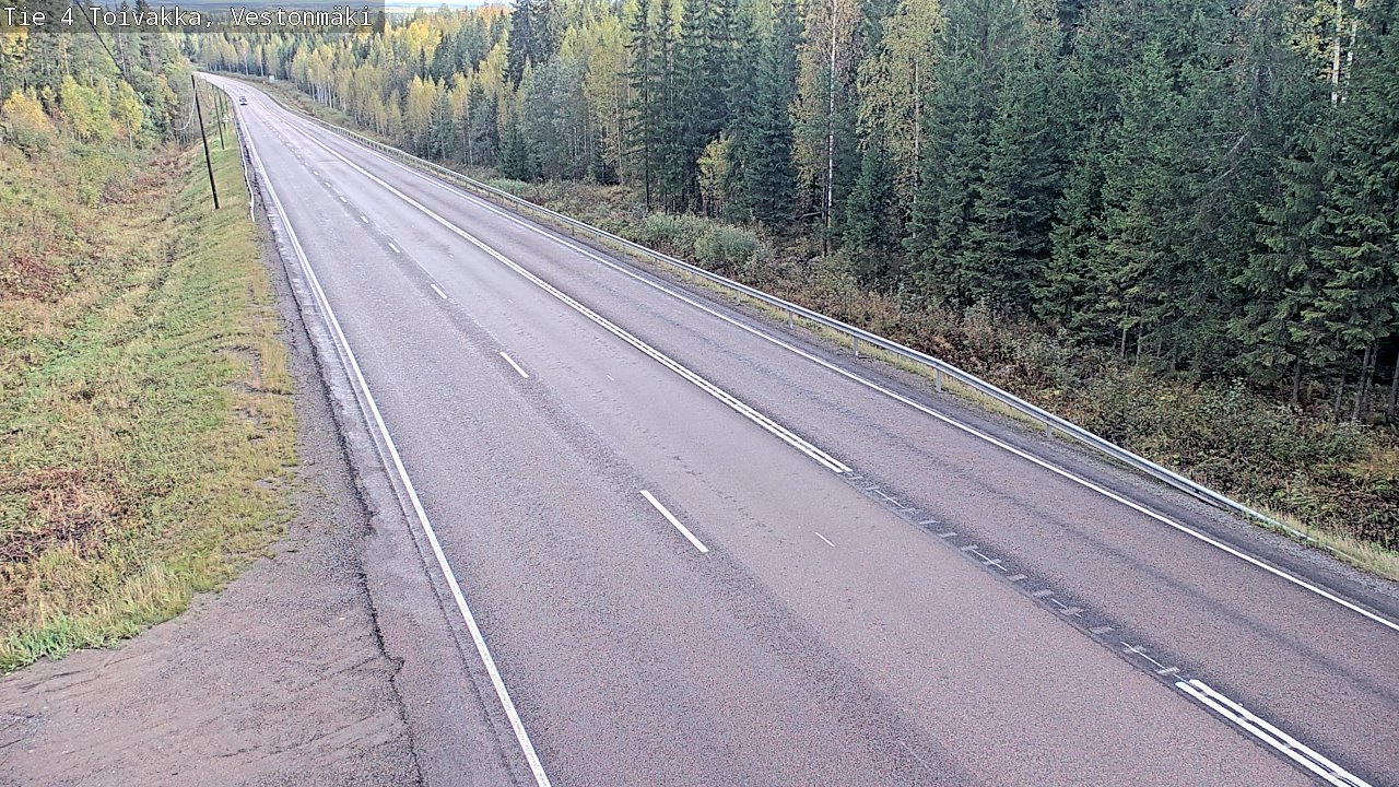Kelikamerat Kuva Tie 4 Toivakka, Vestonmäki, Toivakka, Keski-Suomi