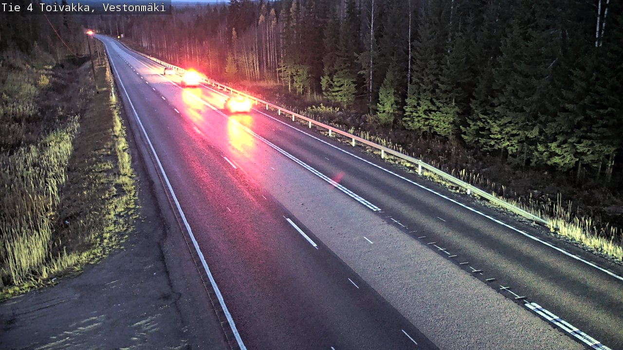 Kelikamerat Kuva Tie 4 Toivakka, Vestonmäki, Toivakka, Keski-Suomi