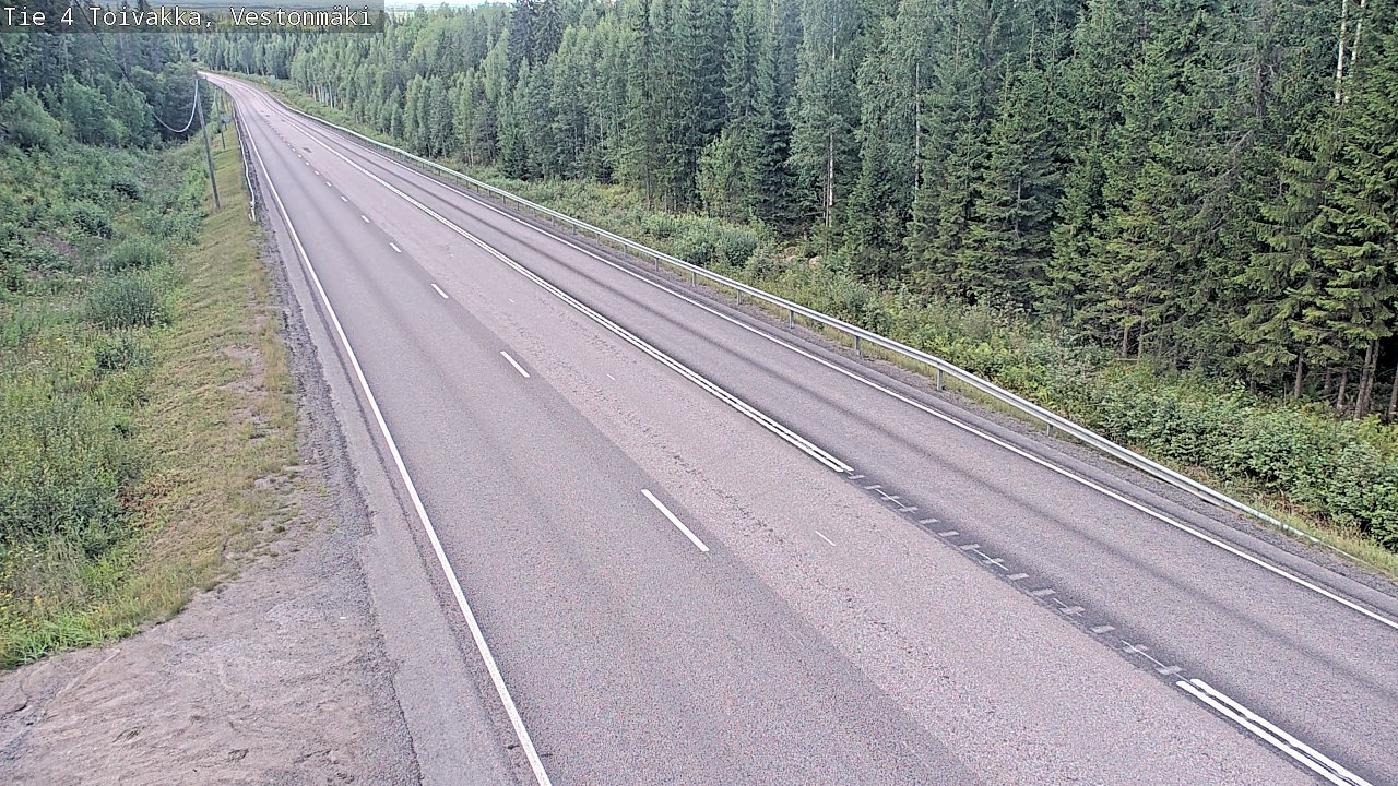 Kelikamerat Kuva Tie 4 Toivakka, Vestonmäki, Toivakka, Keski-Suomi