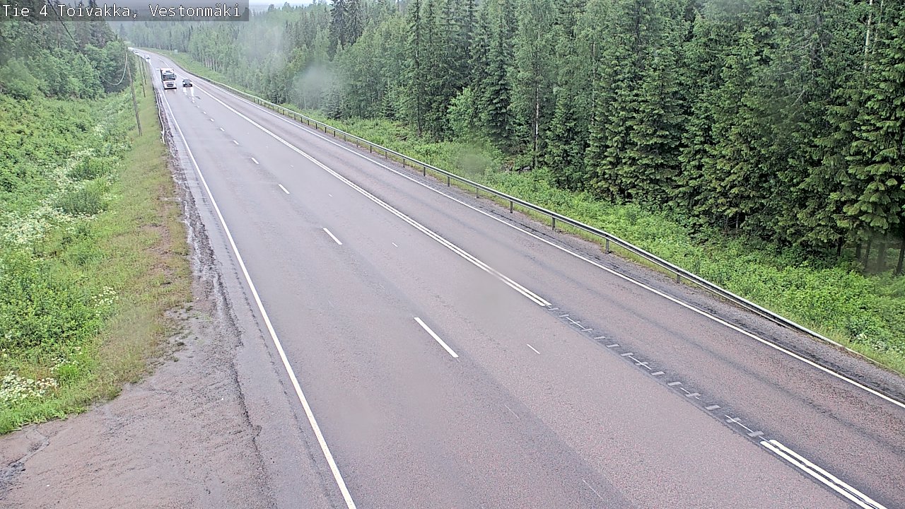 Kelikamerat Kuva Tie 4 Toivakka, Vestonmäki, Toivakka, Keski-Suomi