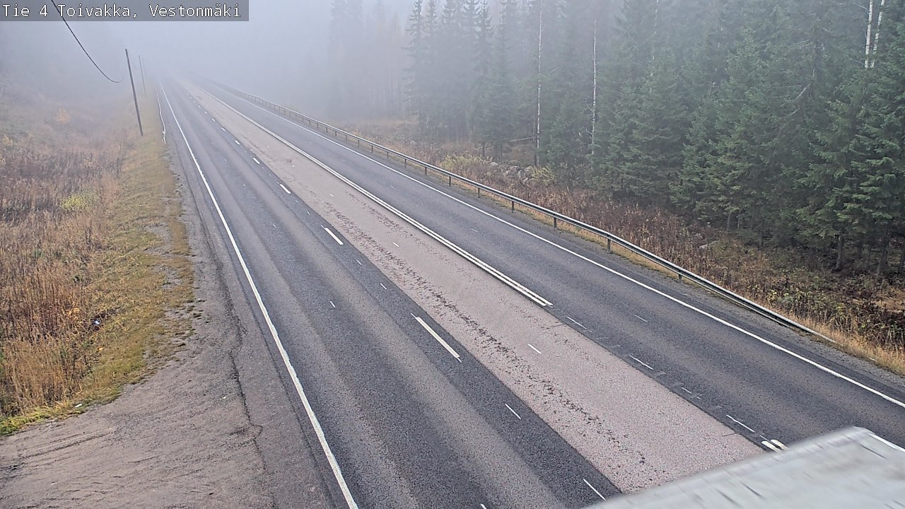 Kelikamerat Kuva Tie 4 Toivakka, Vestonmäki, Toivakka, Keski-Suomi