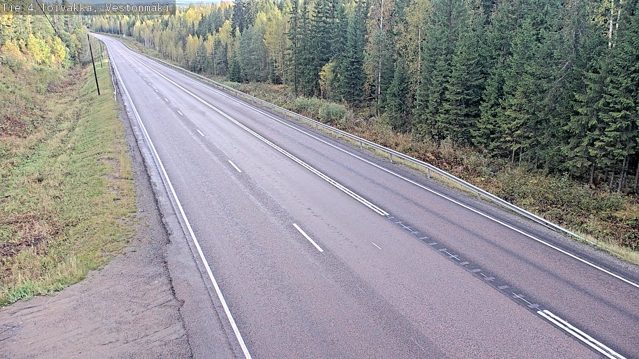 Kelikamerat Kuva Tie 4 Toivakka, Vestonmäki, Toivakka, Keski-Suomi