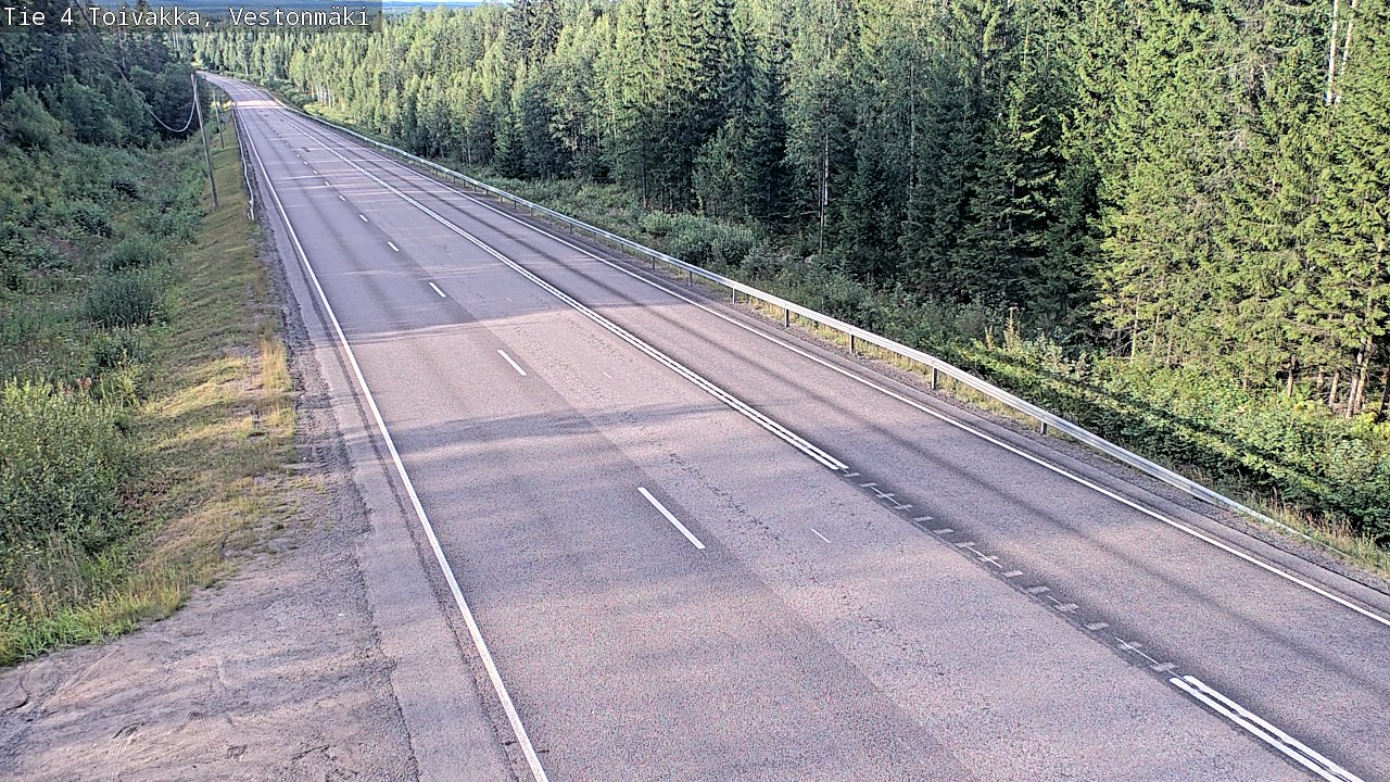 Kelikamerat Kuva Tie 4 Toivakka, Vestonmäki, Toivakka, Keski-Suomi