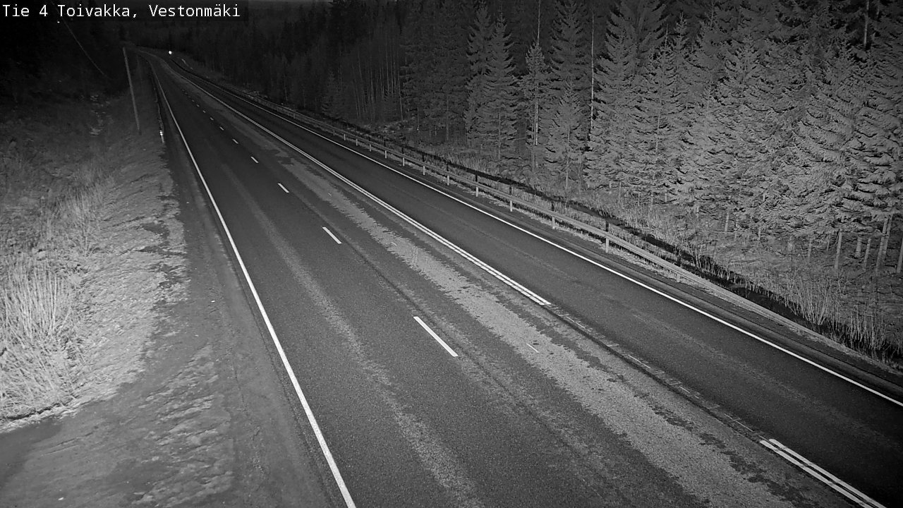 Weather Camera Image Road 4 Toivakka, Vestonmäki, Toivakka, Keski-Suomi