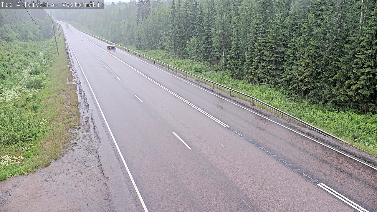 Kelikamerat Kuva Tie 4 Toivakka, Vestonmäki, Toivakka, Keski-Suomi