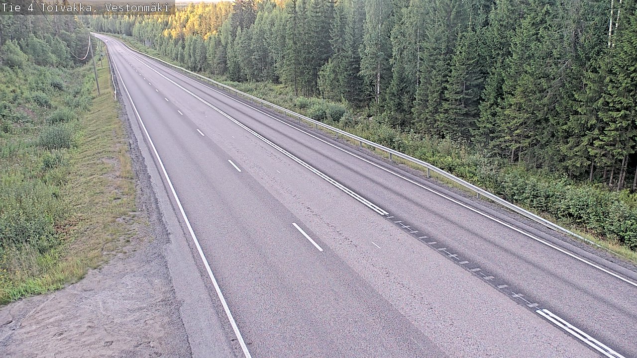 Kelikamerat Kuva Tie 4 Toivakka, Vestonmäki, Toivakka, Keski-Suomi