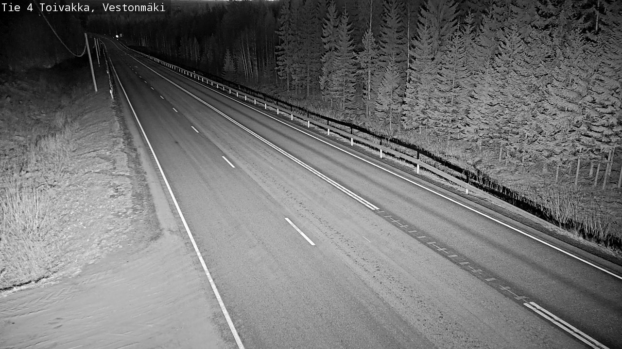 Weather Camera Image Road 4 Toivakka, Vestonmäki, Toivakka, Keski-Suomi