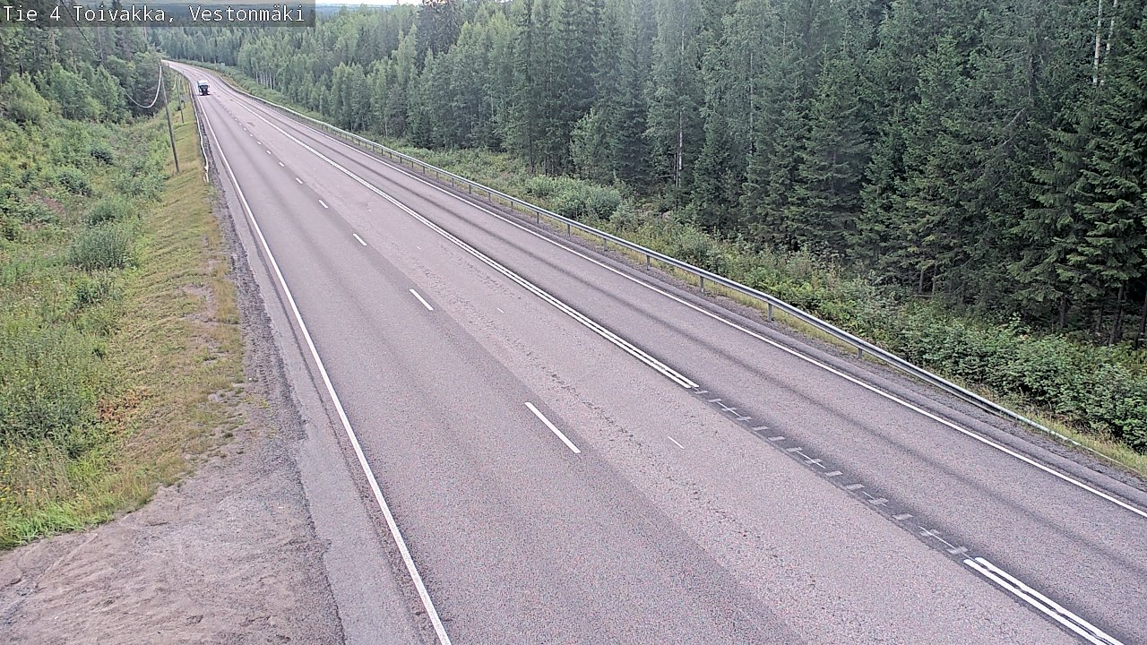 Weather Camera Image Road 4 Toivakka, Vestonmäki, Toivakka, Keski-Suomi