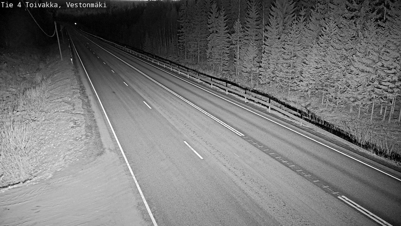 Weather Camera Image Road 4 Toivakka, Vestonmäki, Toivakka, Keski-Suomi