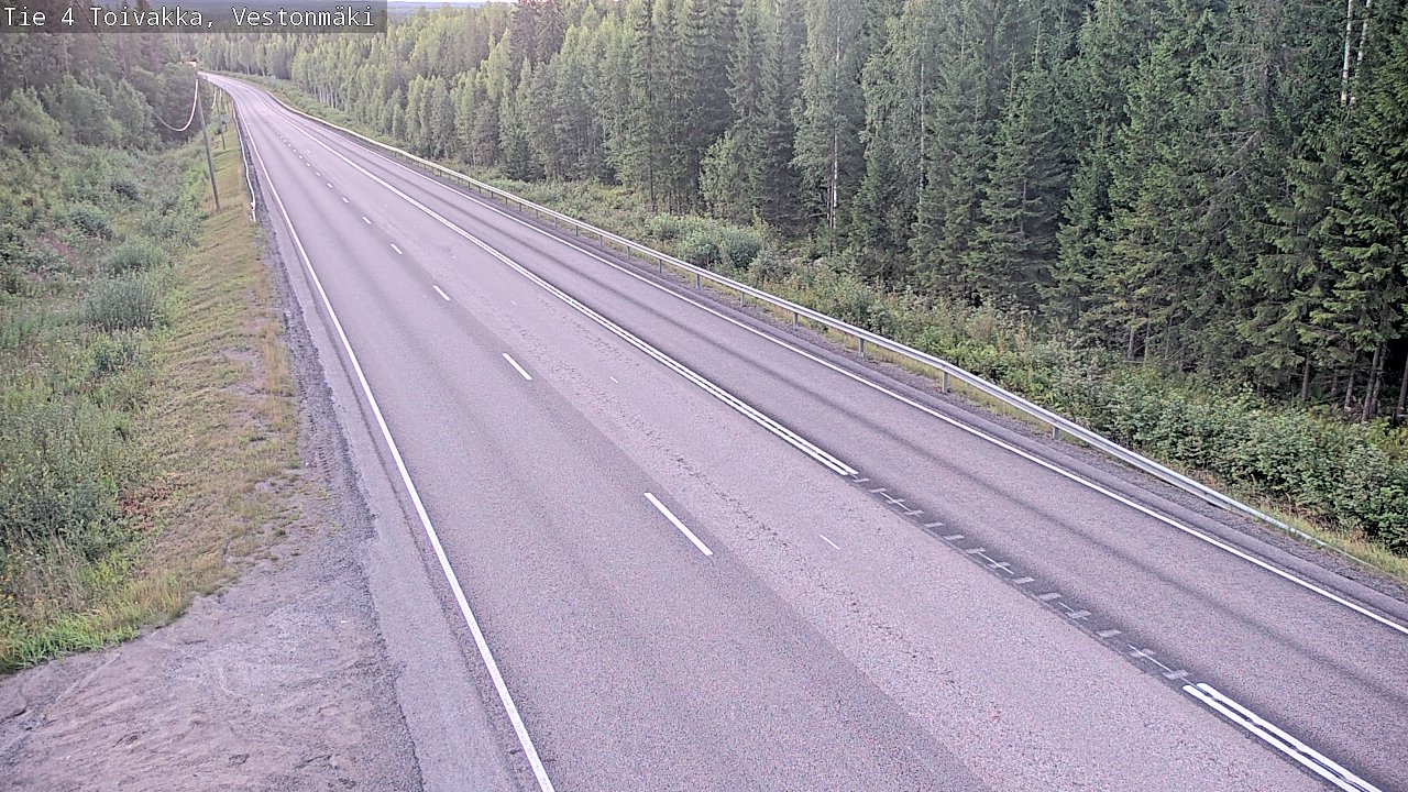 Kelikamerat Kuva Tie 4 Toivakka, Vestonmäki, Toivakka, Keski-Suomi