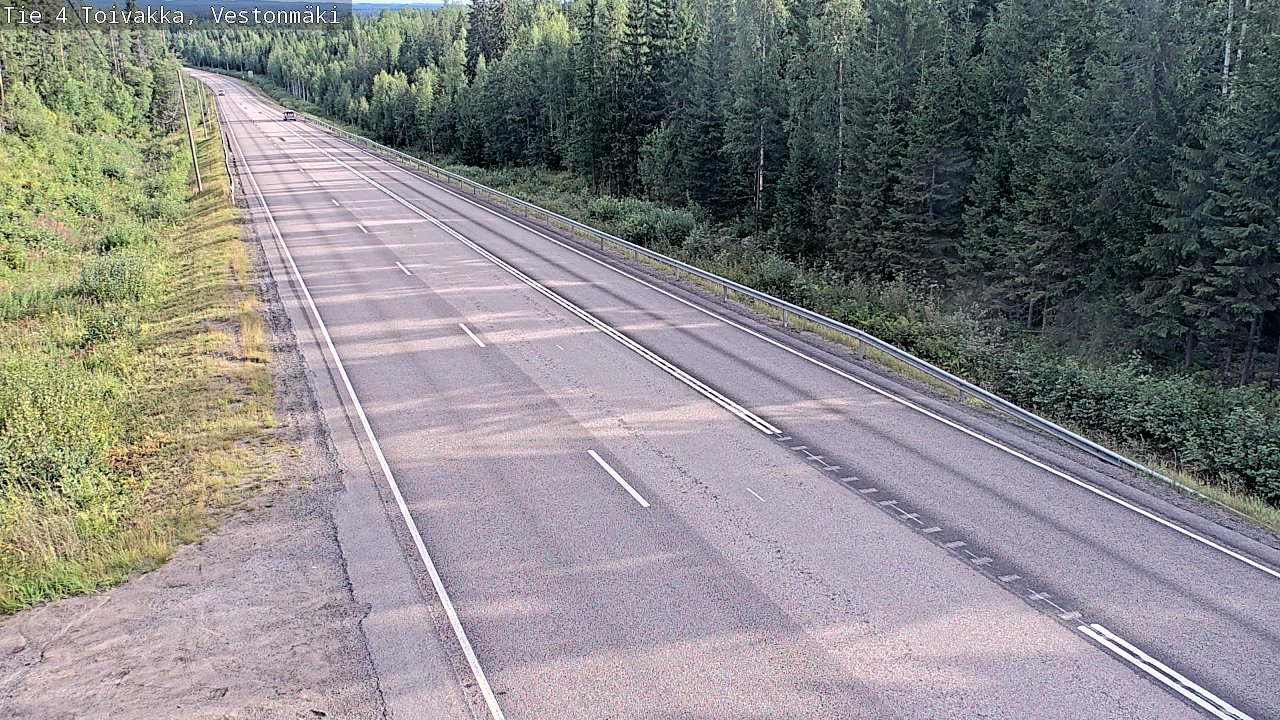 Weather Camera Image Road 4 Toivakka, Vestonmäki, Toivakka, Keski-Suomi