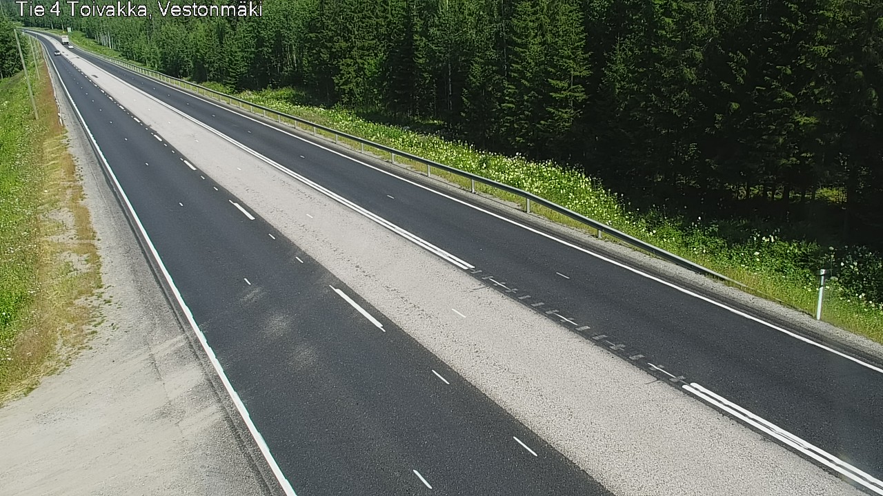 Weather Camera Image Road 4 Toivakka, Vestonmäki, Toivakka, Keski-Suomi