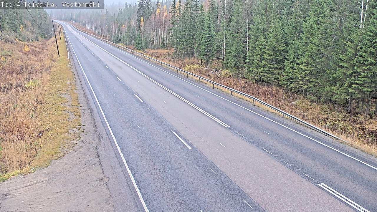 Kelikamerat Kuva Tie 4 Toivakka, Vestonmäki, Toivakka, Keski-Suomi
